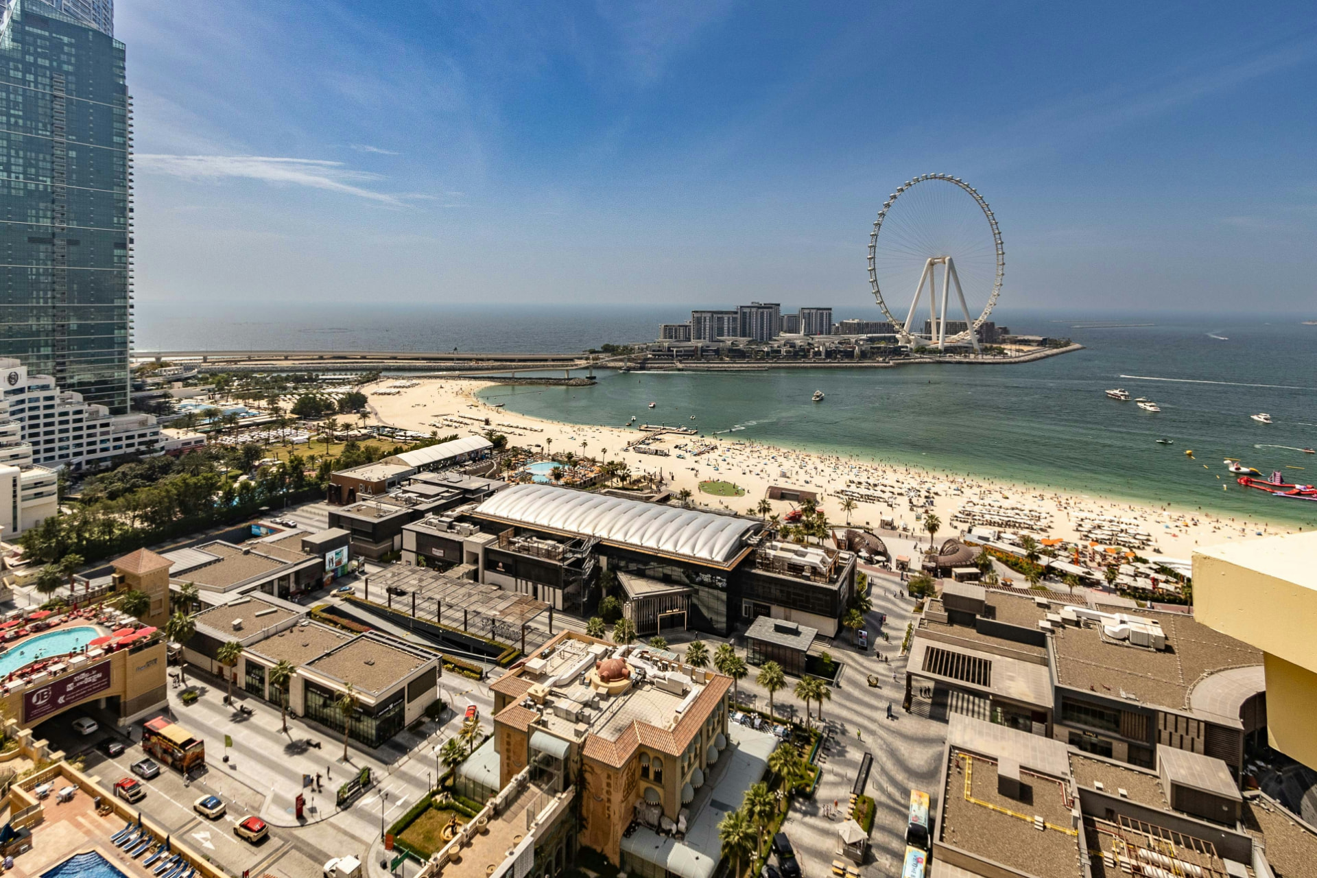 Marina Dubai, JBR, Bluewaters and hotels district